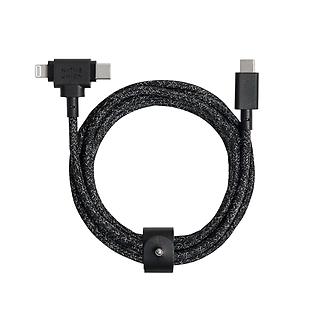 Native Union Belt Cable Duo USB-C to Lightning/USB-C Charing Cable