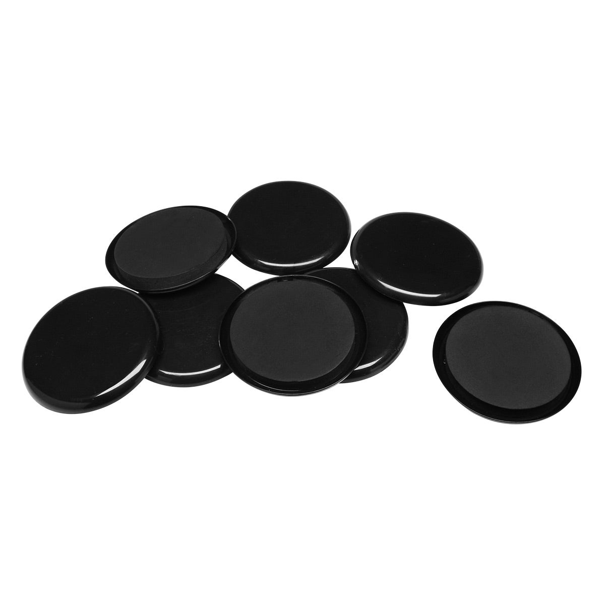 Slipstick 3-1/2" Round Plastic Furniture Slider Pkg/8
