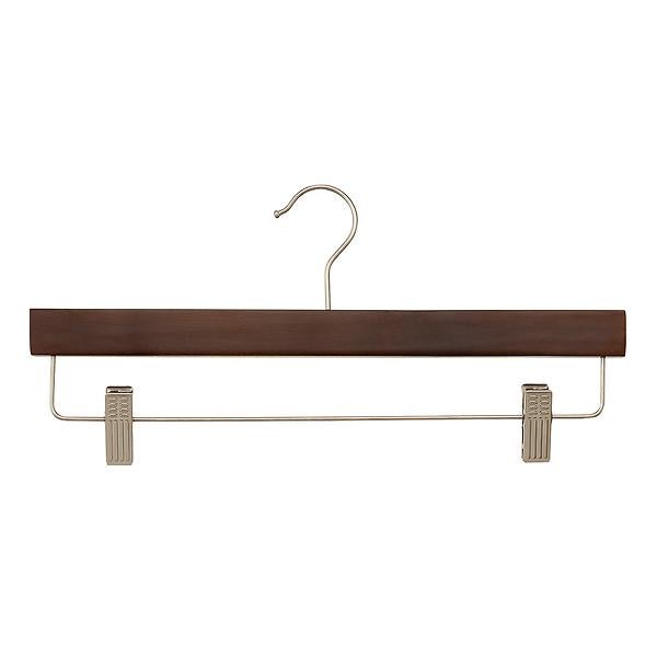 The Container Store Wooden Pant and Skirt Hanger (Stained Birch)