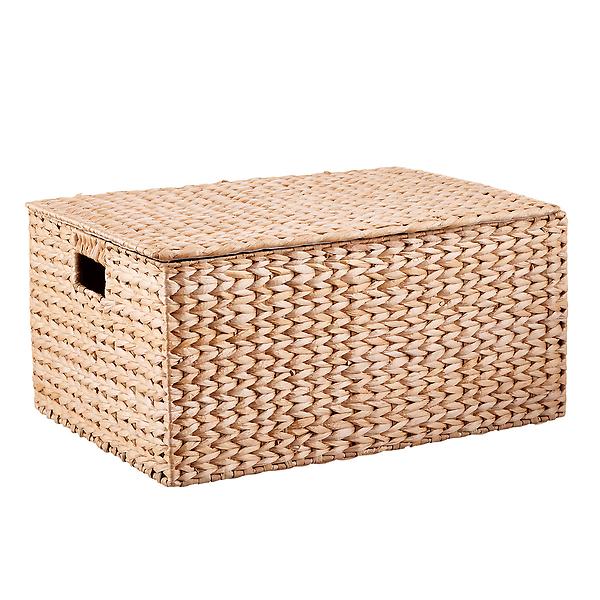 The Container Store Artisan Rush Hinged-Lid Box
