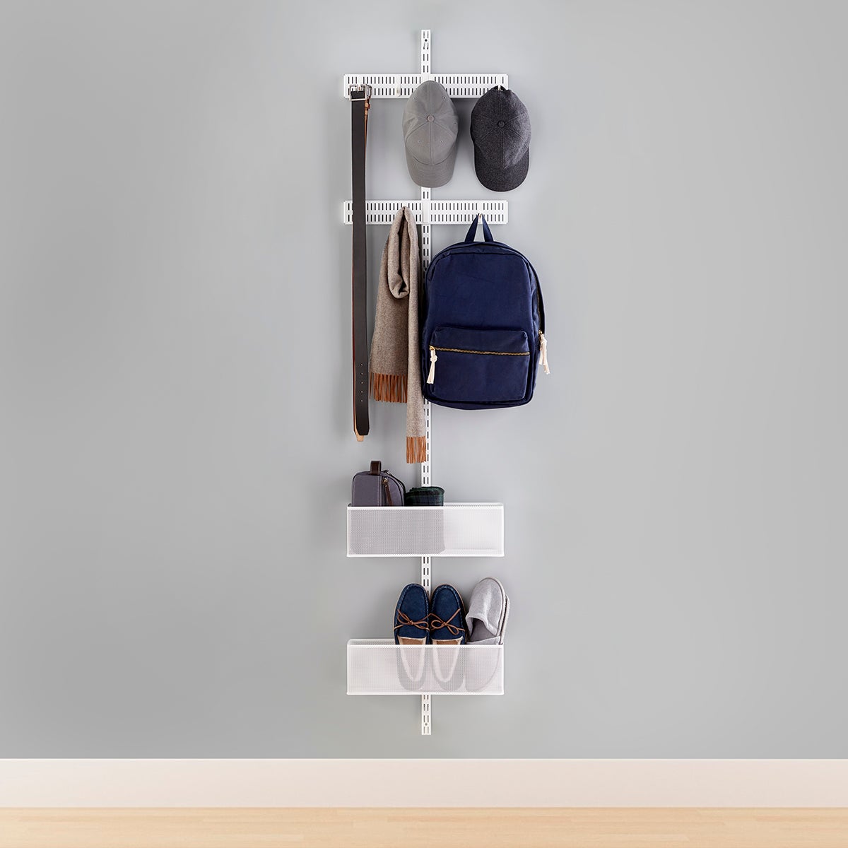 Elfa Closet WallMounted Rack The Container Store