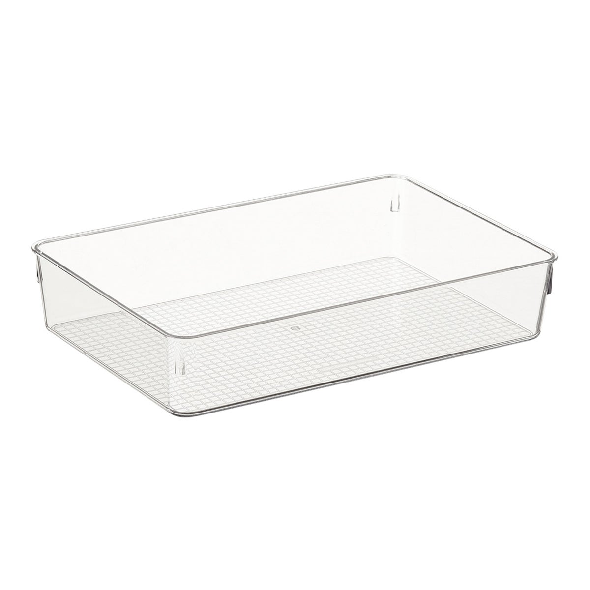 The Everything Organizer 3-Tier Cart Large Organizer Tray Clear