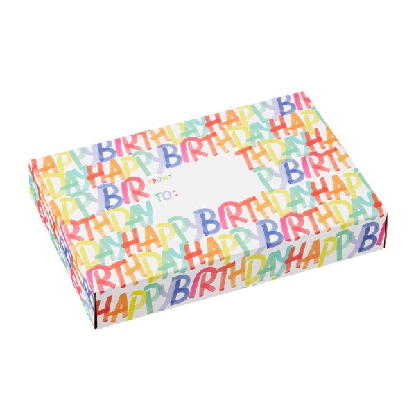 Large Decorative Shipping Box The Container Store