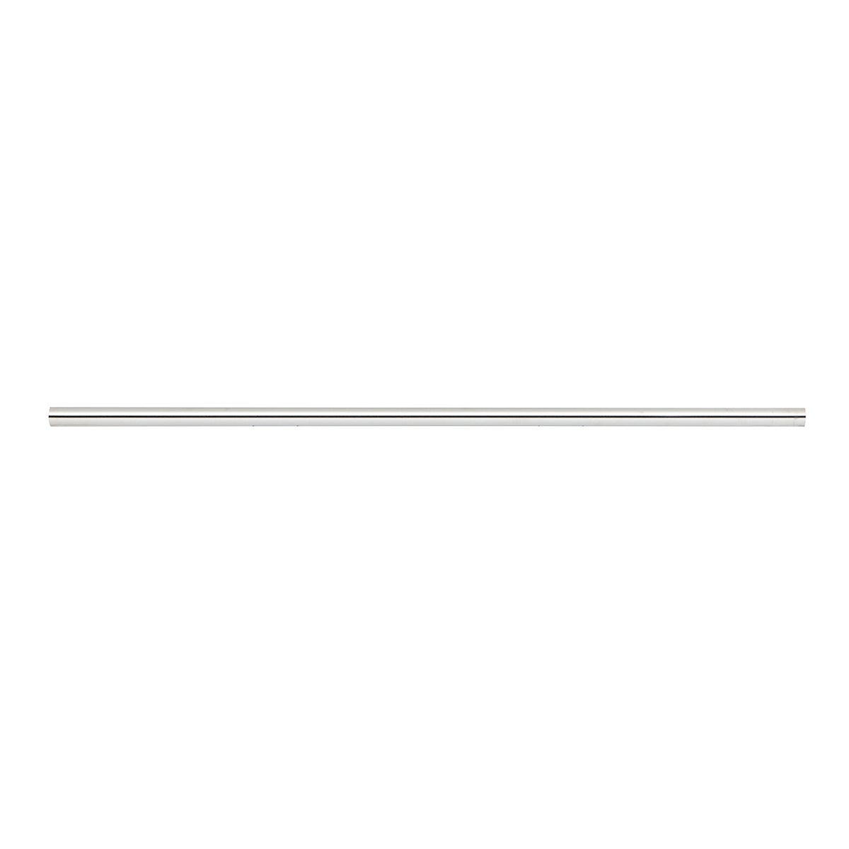 3' Elfa Closet Rod Brushed Silver