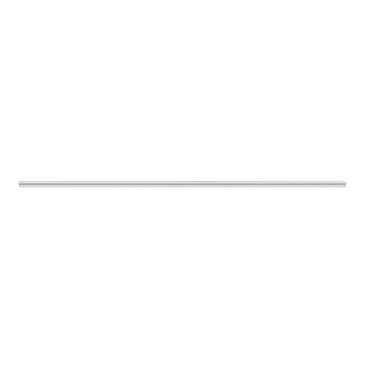 4' Elfa Closet Rod Brushed Silver
