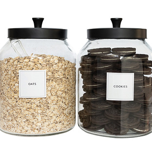 Savvy and Sorted Chalkboard Labels for Jars Kitchen Organization – Savvy &  Sorted