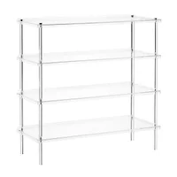 The Container Store Luxe Acrylic Shoe Rack