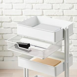 The Container Store 3-Tier Cart Drawer