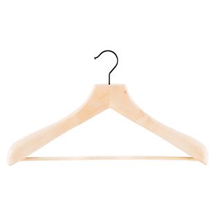 The Container Store Superior Wooden Coat Hanger Ribbed Bar