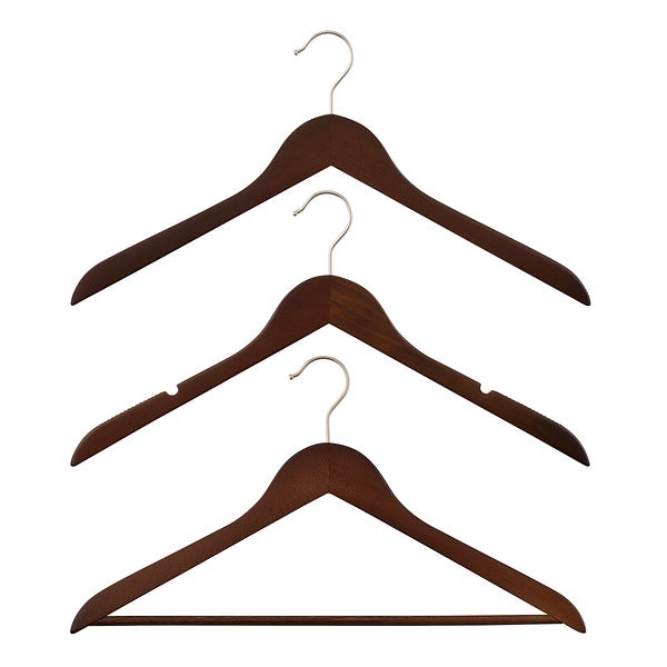 what we want WOODHANGER ウォルナット 10091290g-tcs-shirt-hanger-