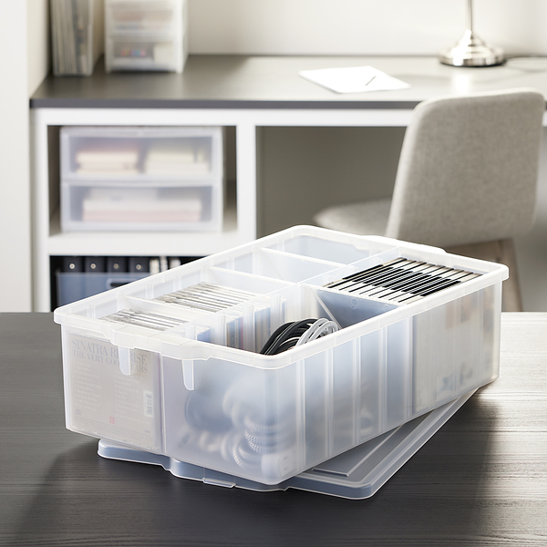 Iris Large Media Storage Box