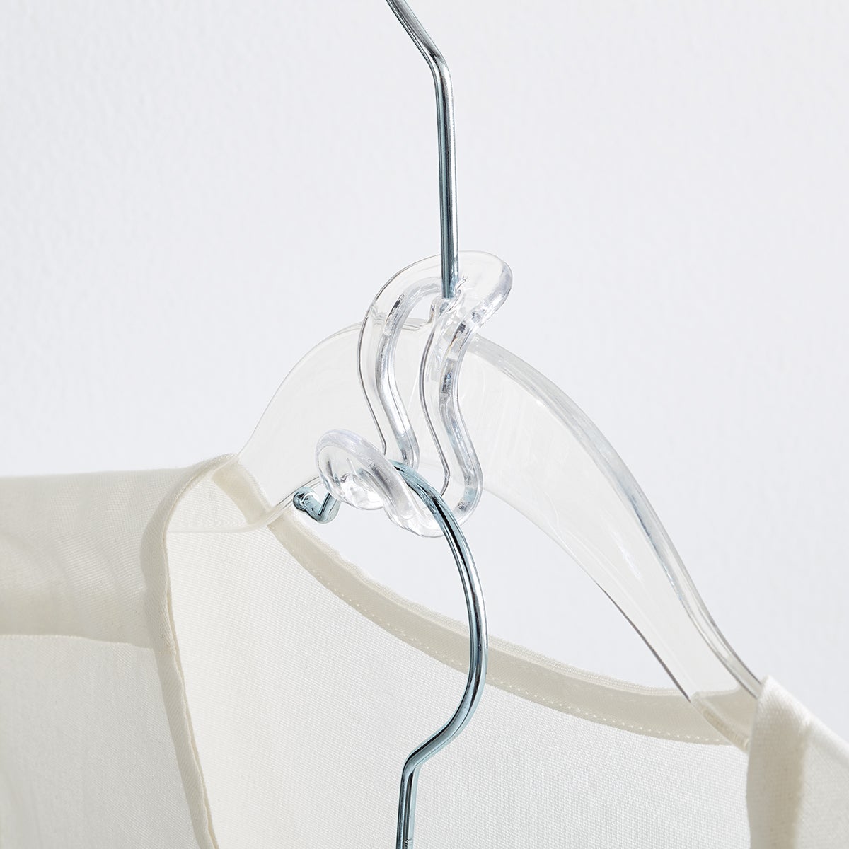 Cascading coat online hangers