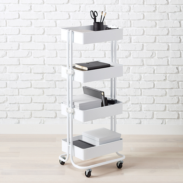 3-Tier Cart Tall Accessory Organizers Pkg/3