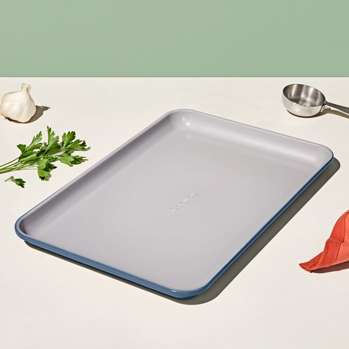 Caraway Home Non-Stick Medium Baking Sheet Slate