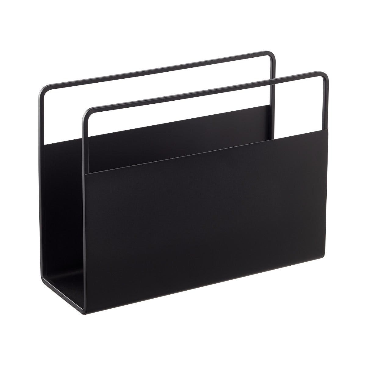The Container Store Radius Steel Magazine & File Organizer