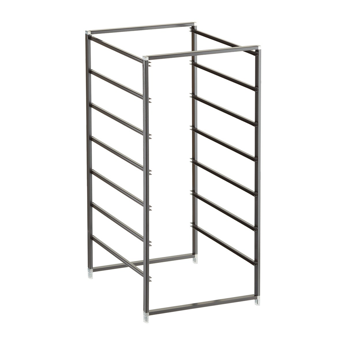 Classic by Elfa Narrow 7-Runner Cabinet-Sized Frame Graphite