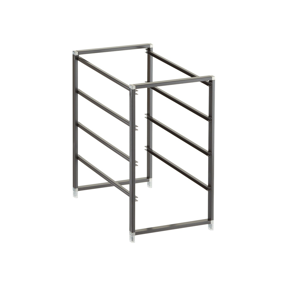 Classic by Elfa X-Narrow 4-Runner Cabinet-Sized Frame Graphite