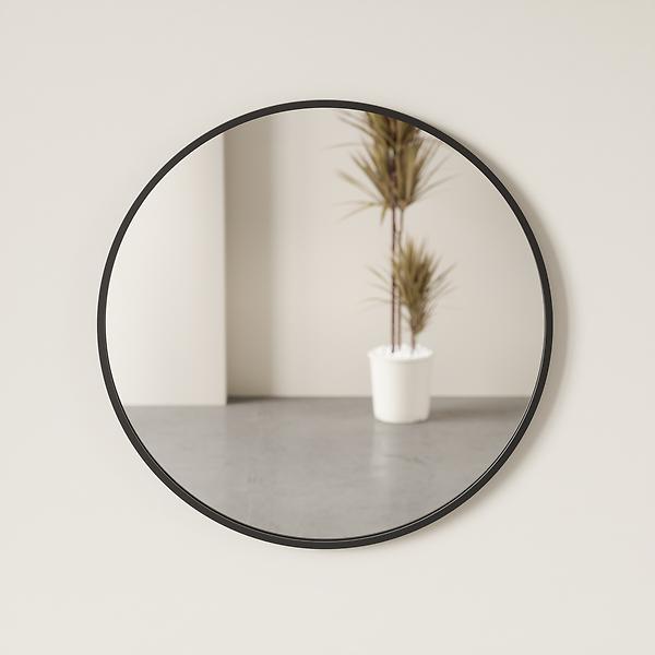 Umbra Hub Round Wall Mirror | The Container Store
