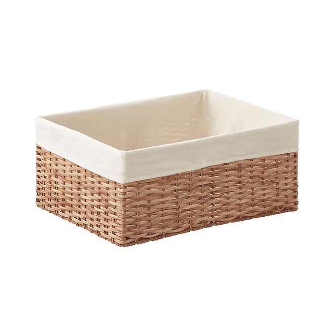 Natural Montauk Woven Rectangular Storage Bins
