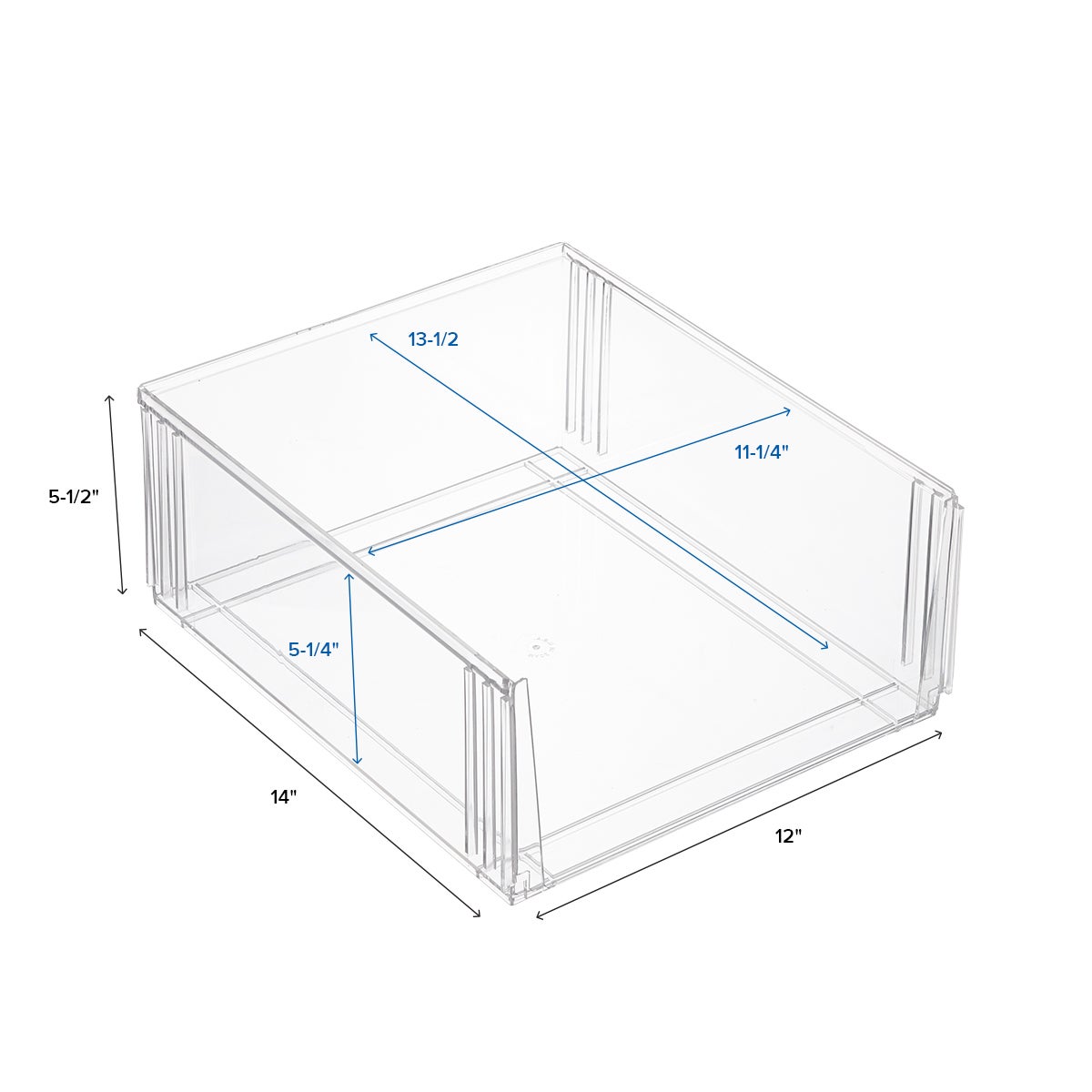 Premium Stackable Shirt & Sweater Bins