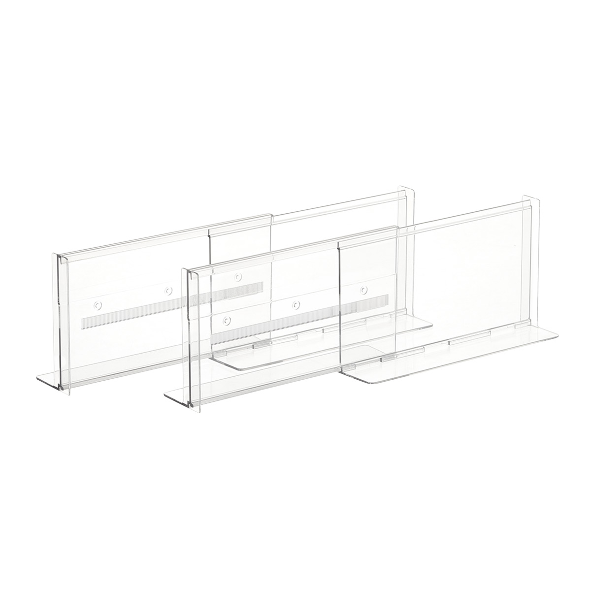 Everything Organizer Expandable Divider Clear Set of 2