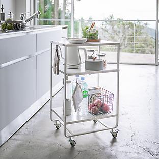 3 Tier Carts & Accessories - 3 Shelf Carts for Kitchen, Bathroom