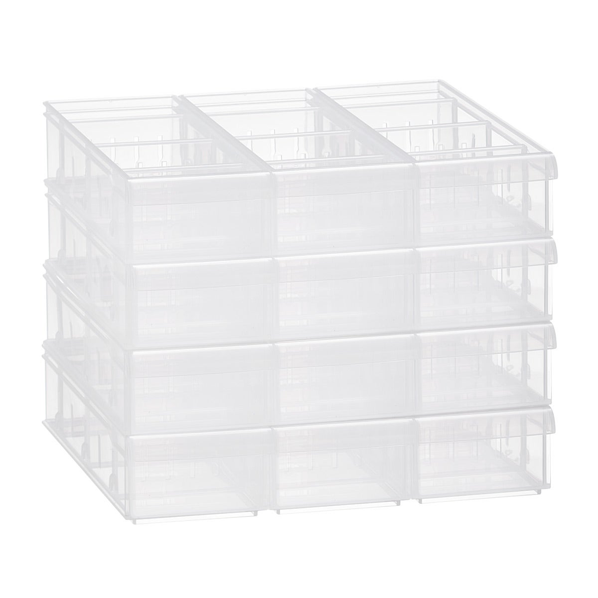Case of 12 X-Small STAK Bin Clear