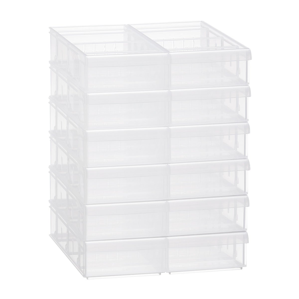 Case of 12 Small STAK Bin Clear