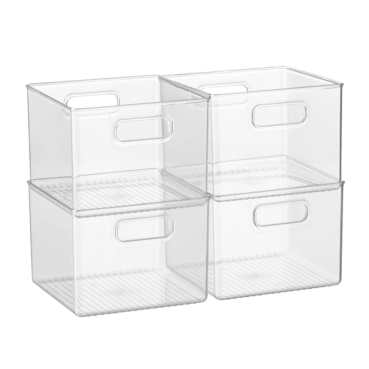 Case of 4 Linus Large Pantry Cube Clear