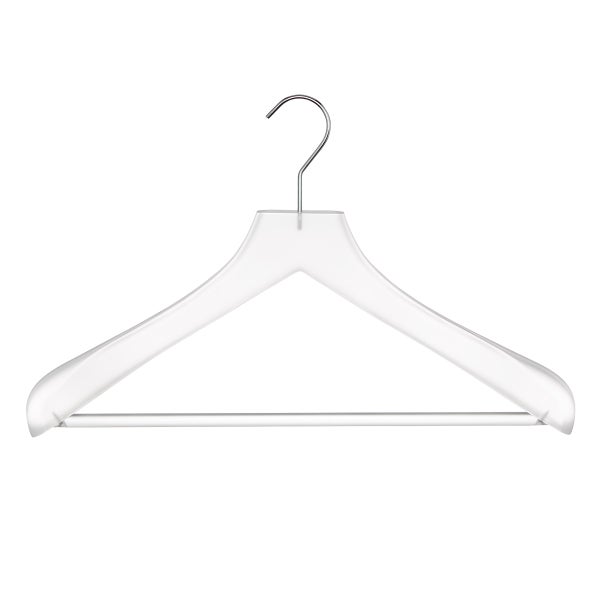 Frosted Acrylic Superior Coat Hangers The Container Store