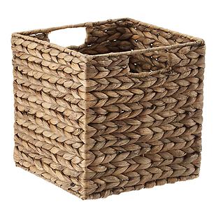 Water Hyacinth Storage Cube with Handles