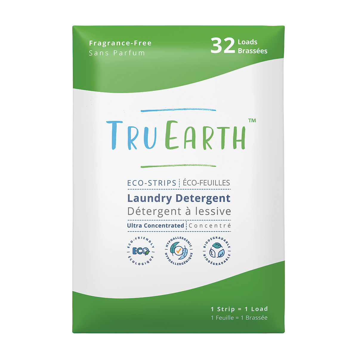 Tru Earth Eco-Strips Laundry Detergent Sheets | The Container Store