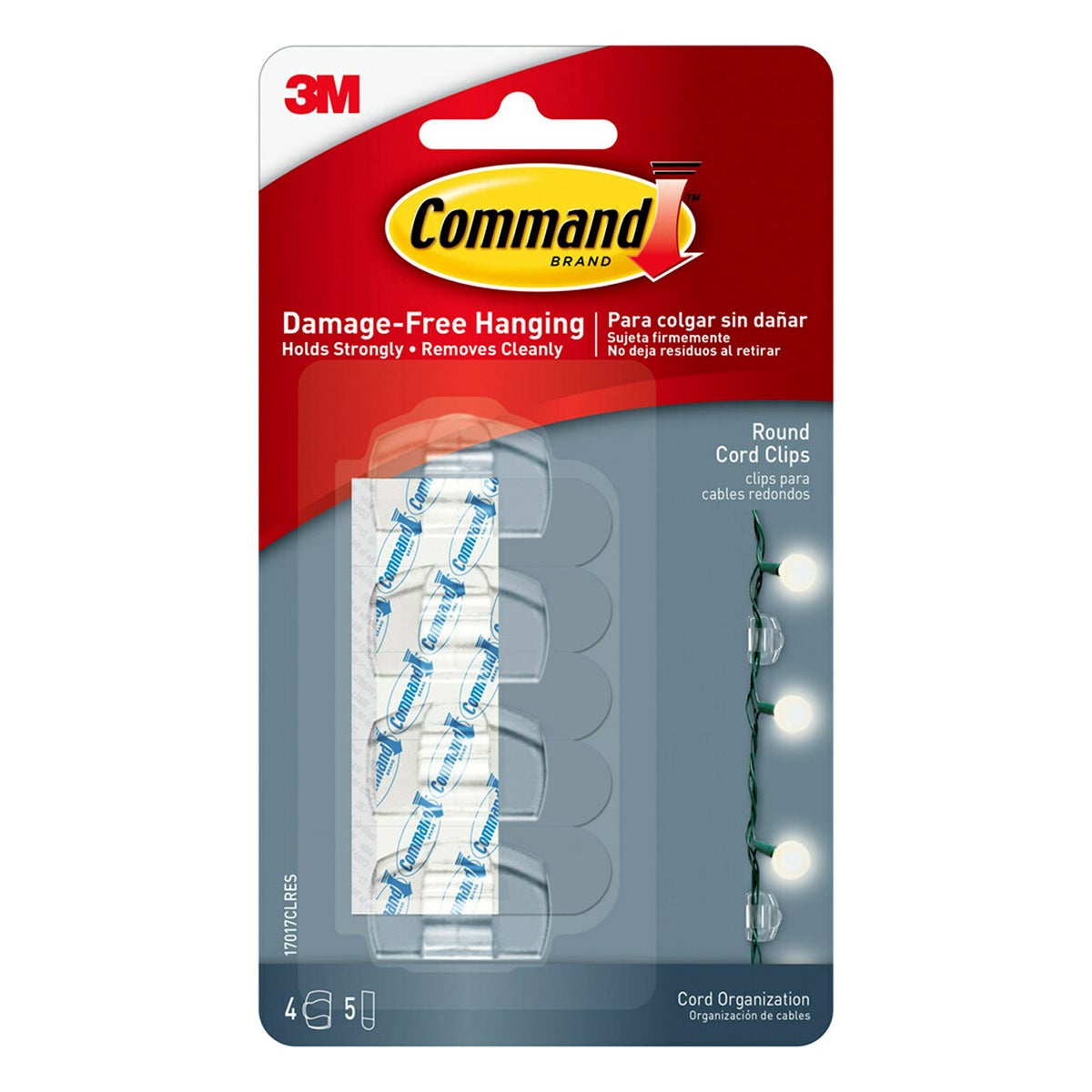 3M Command Adhesive Cable Clips