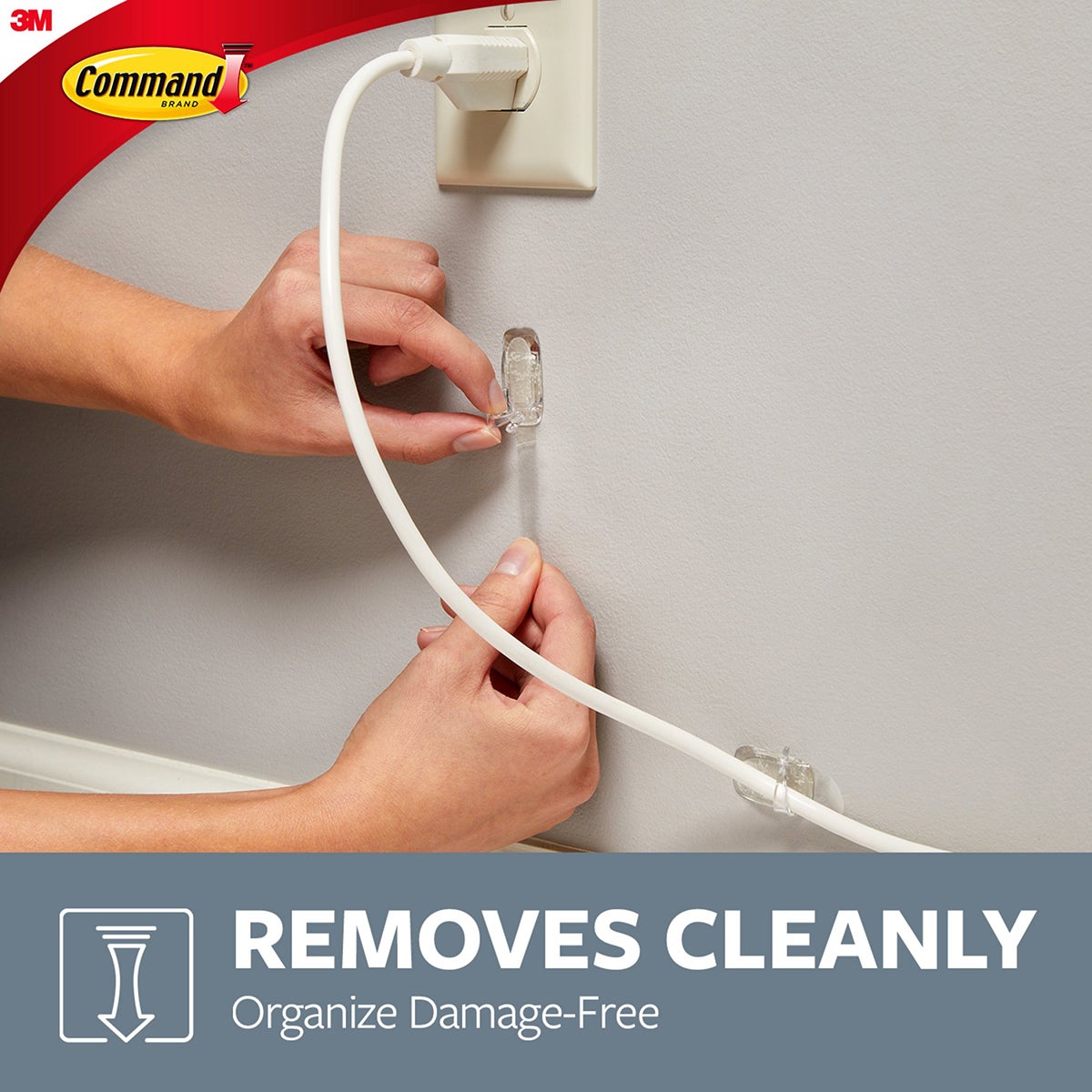 3M Command Adhesive Cable Clips