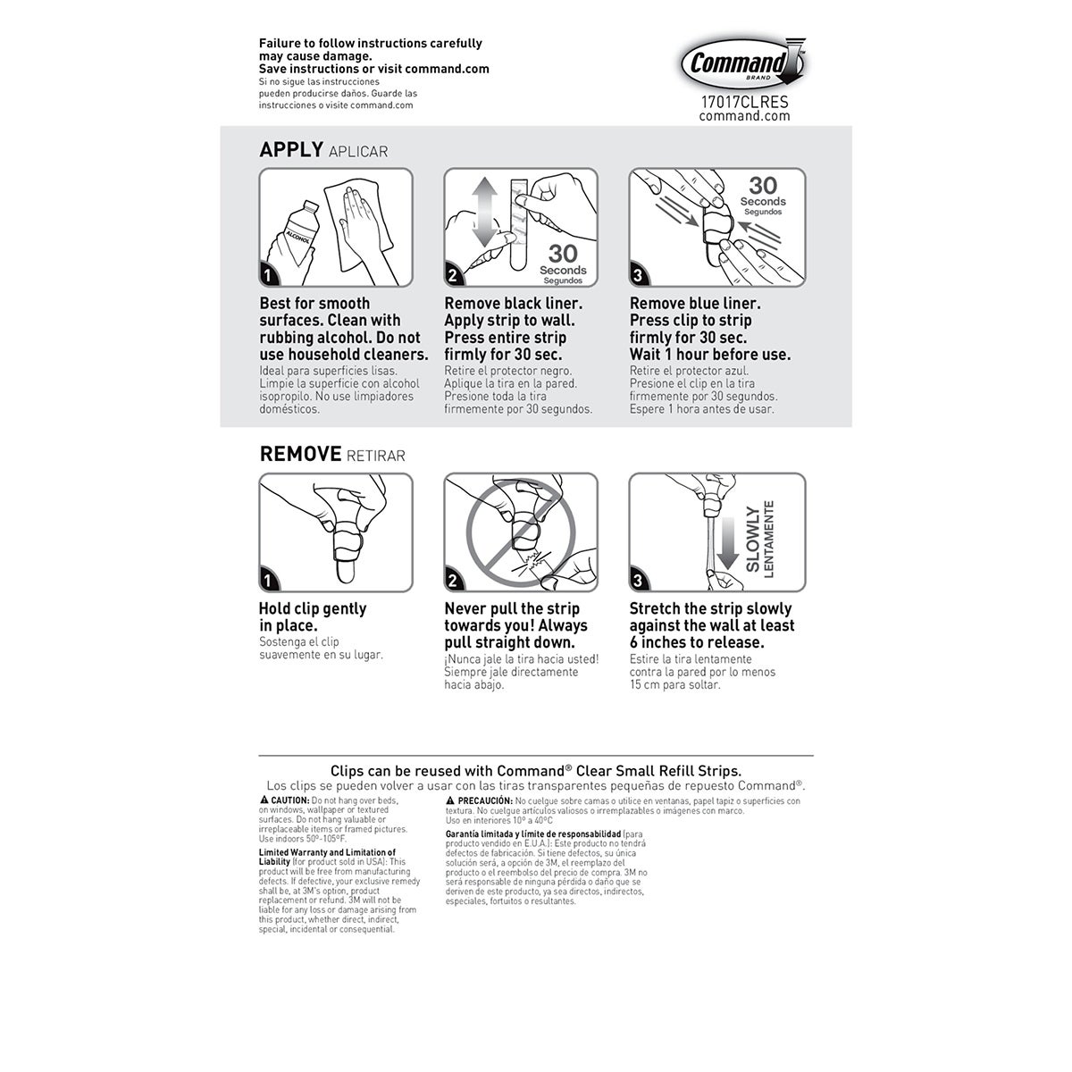 3M Command Adhesive Cable Clips