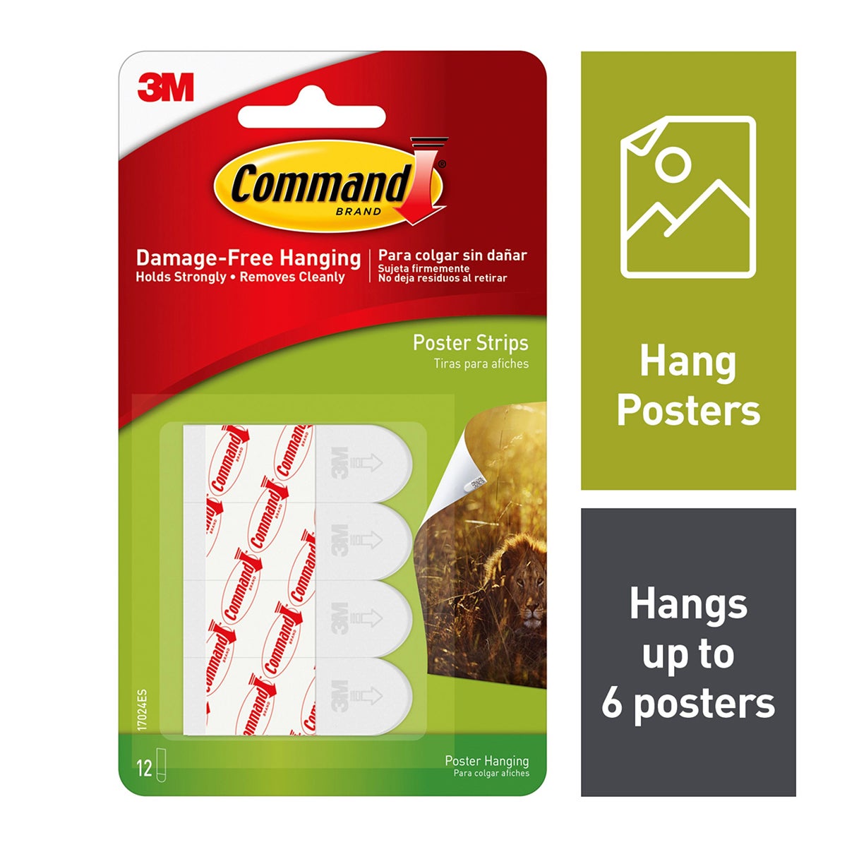3M Command Adhesive Poster Strips