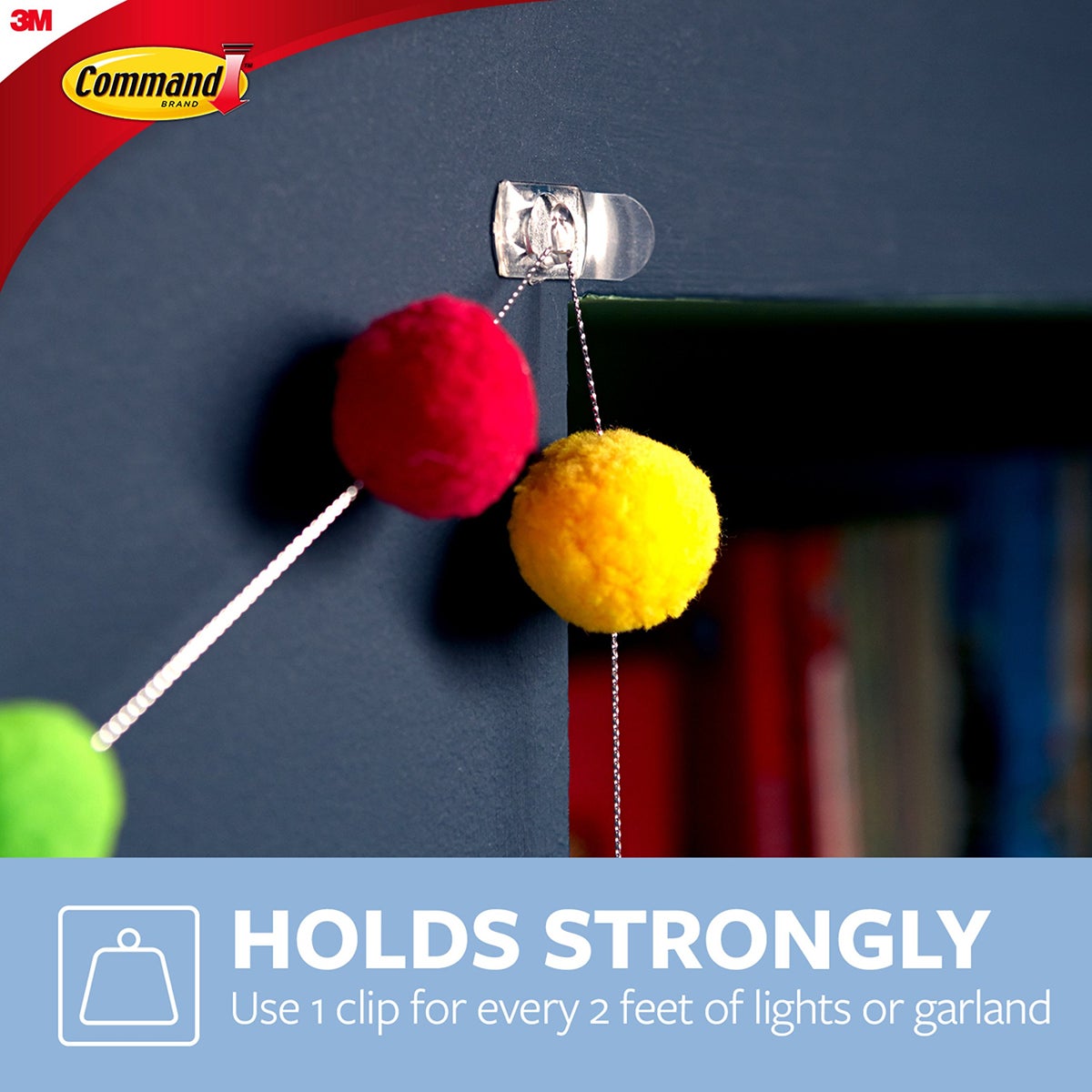 3M Command Adhesive Decorating Clips
