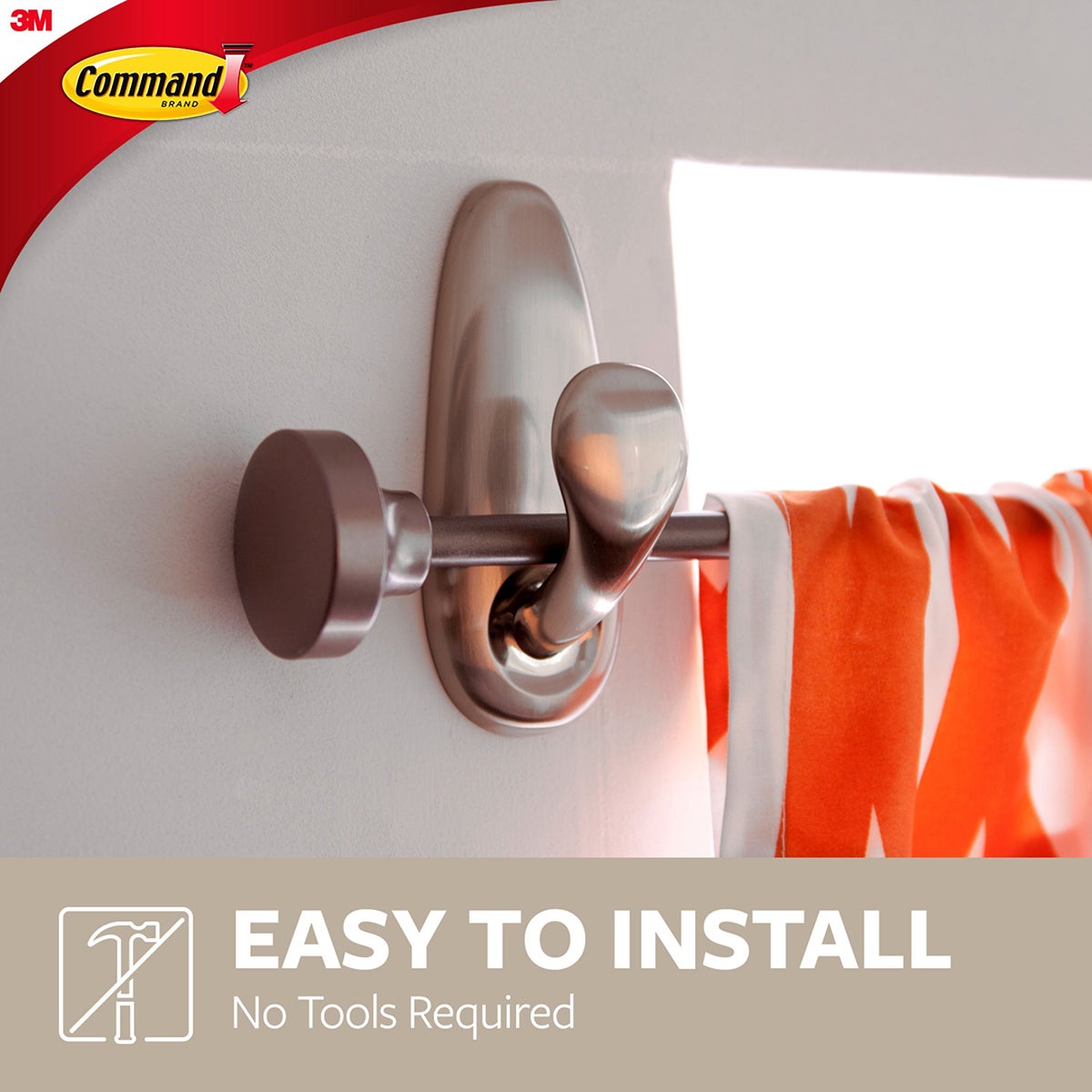 3M Command Adhesive Oiled Bronze Hooks