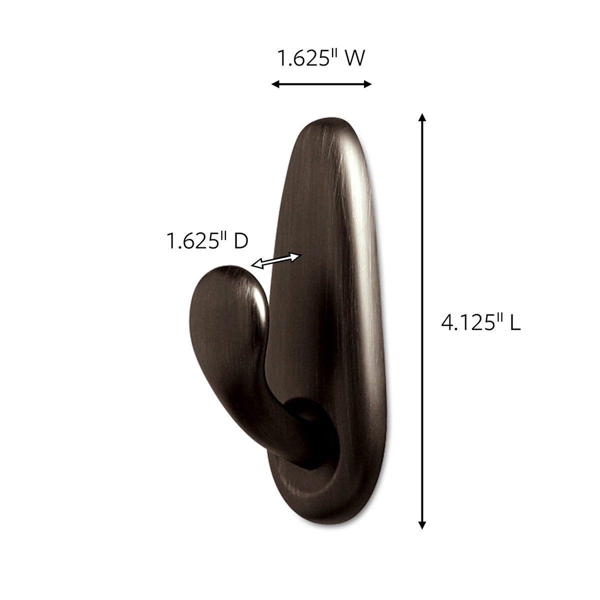 3M Command Adhesive Oiled Bronze Hooks