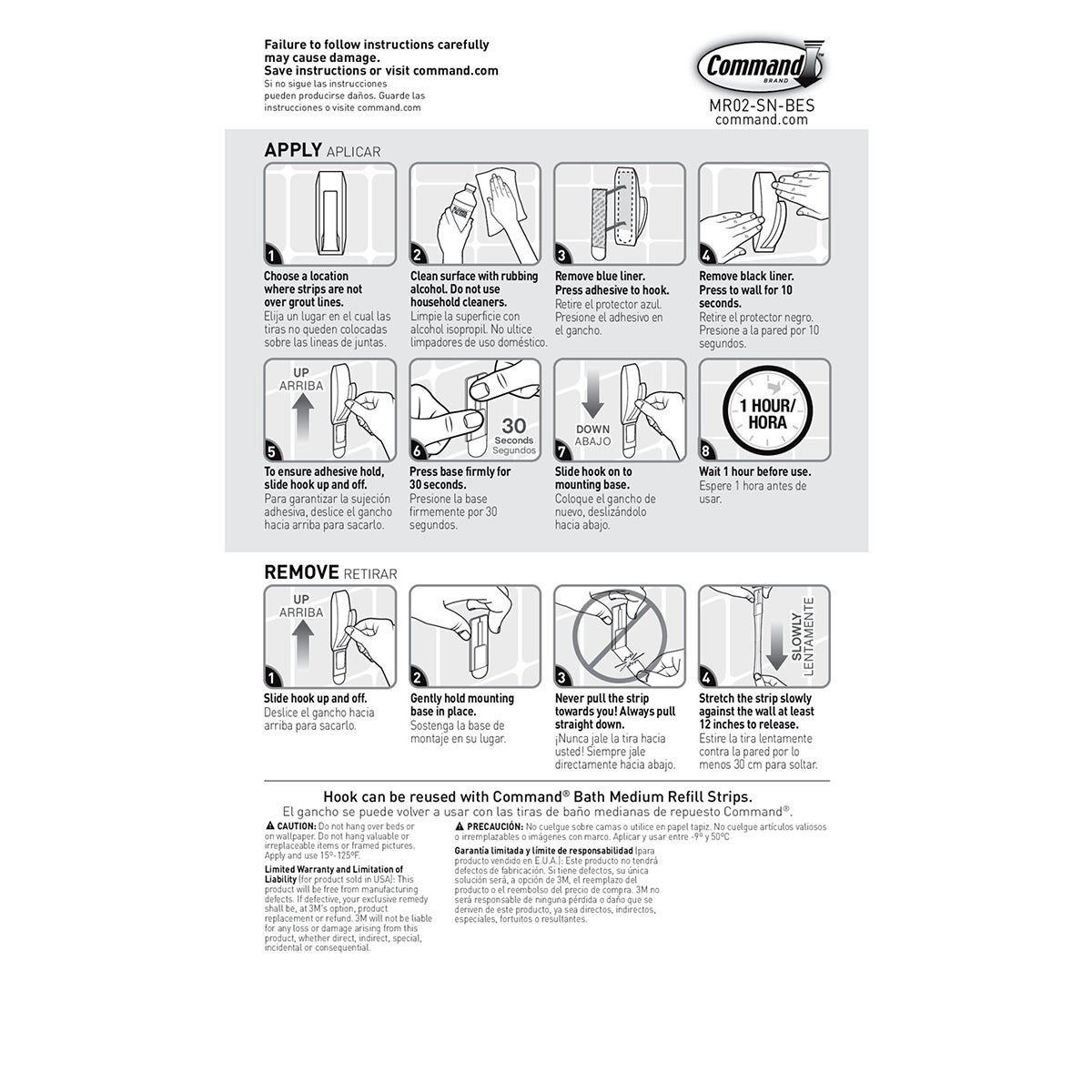 3M Command Water-Resistant Hooks