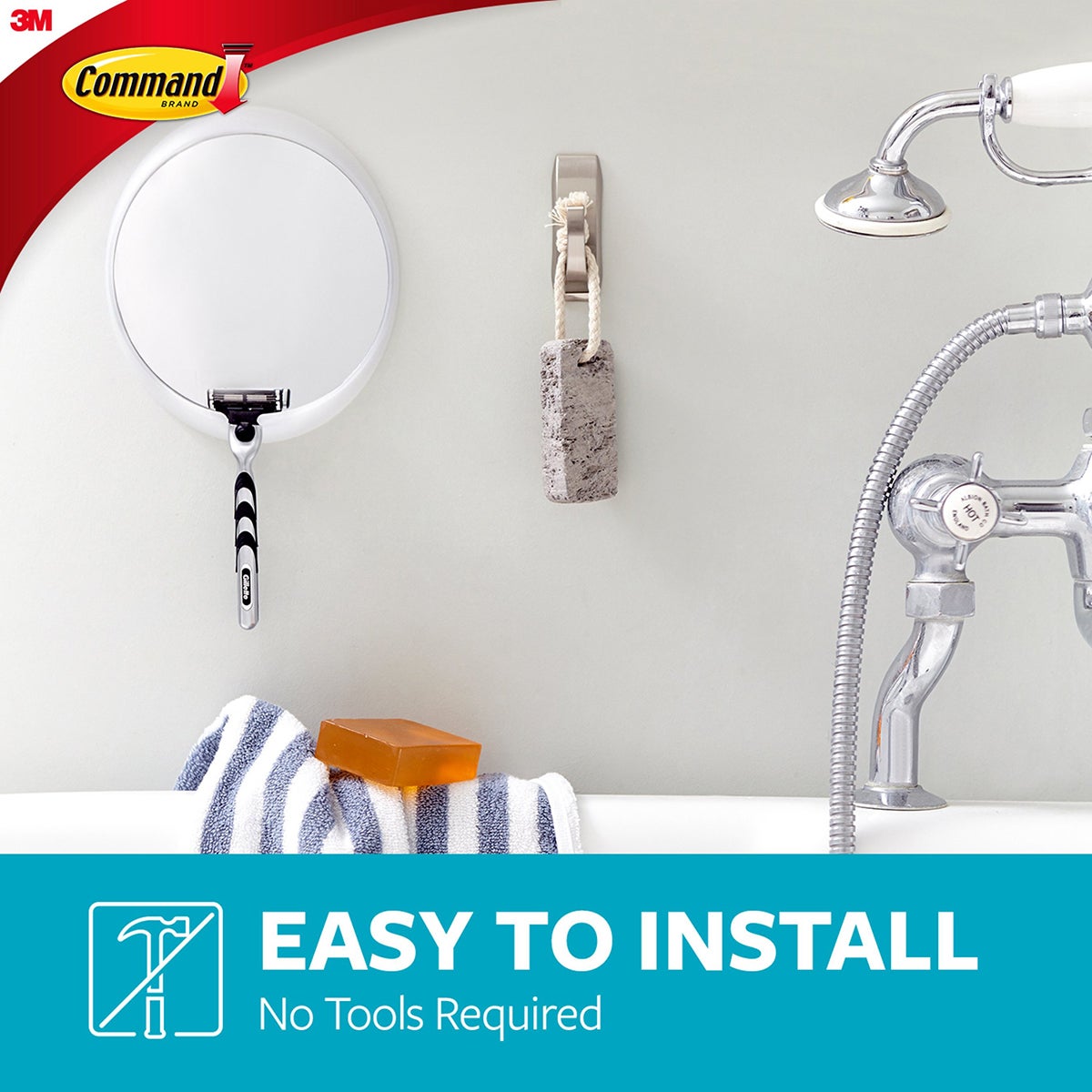 3M Command Water-Resistant Hooks