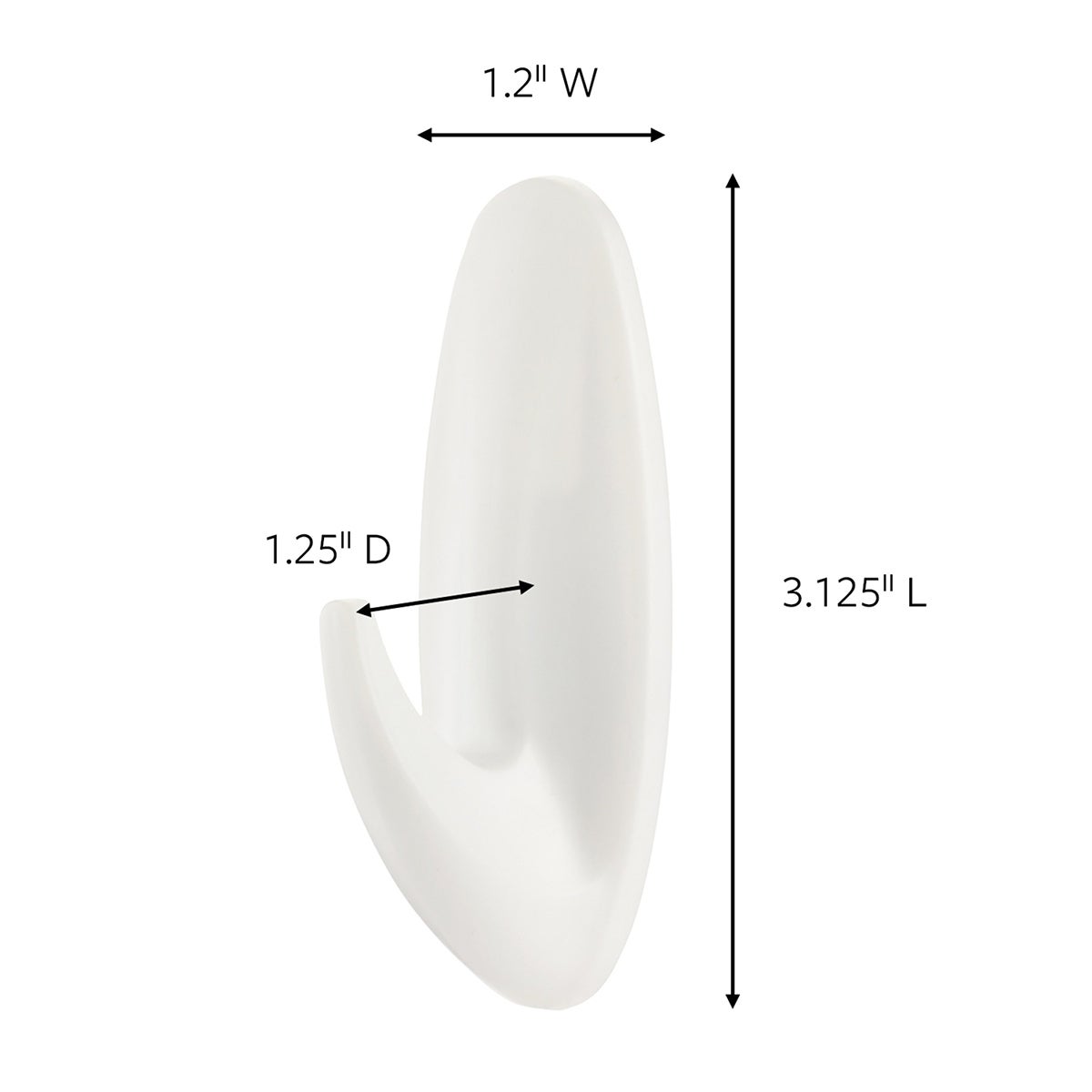 3M White Command Designer Hooks