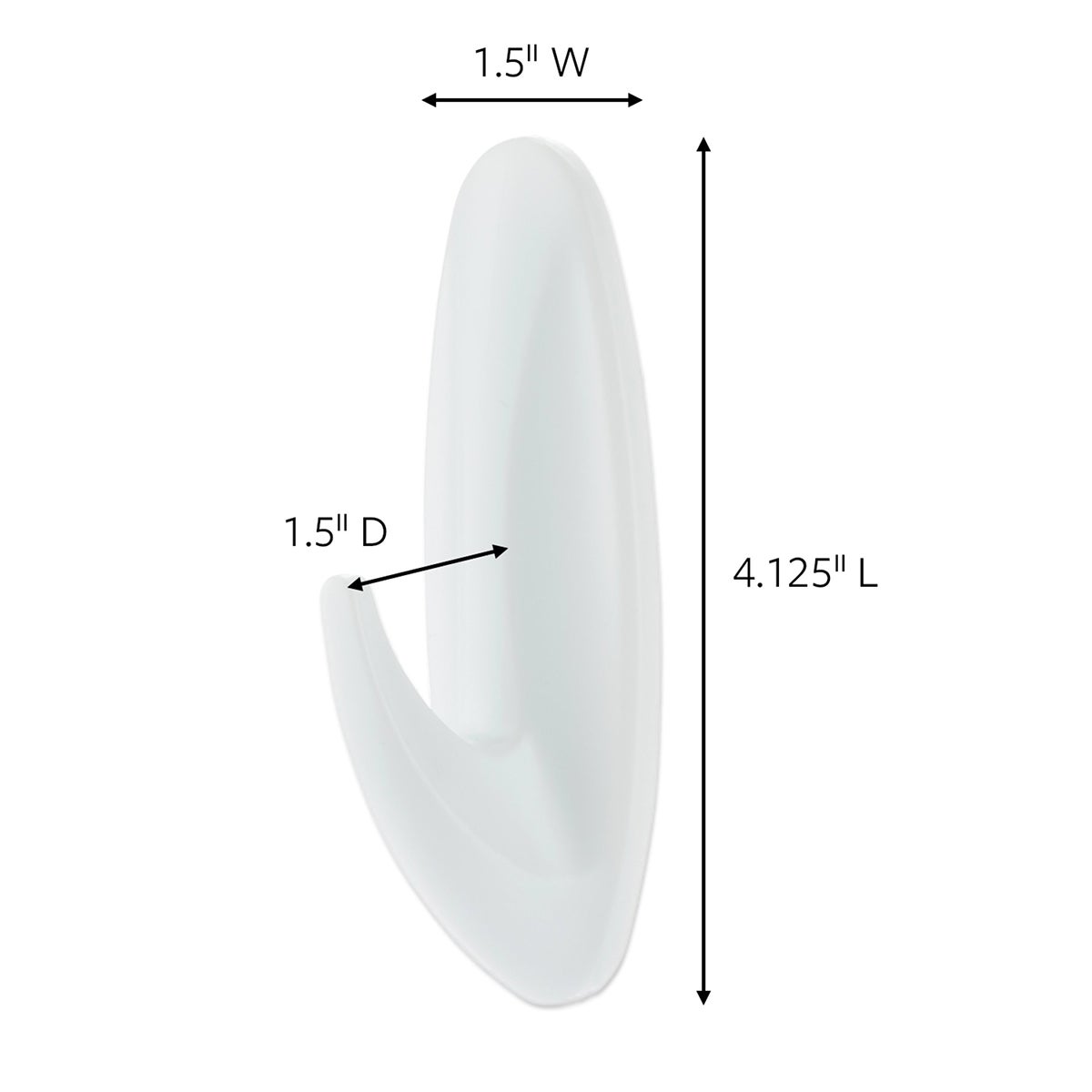 3M White Command Designer Hooks