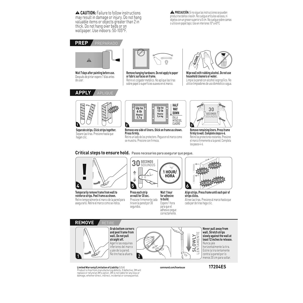 3M Command Adhesive Picture Hanging Strips