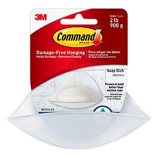 3M Command Clear Soap Dish