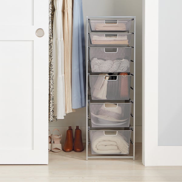 Elfa Narrow Tall Drawer Solution The Container Store
