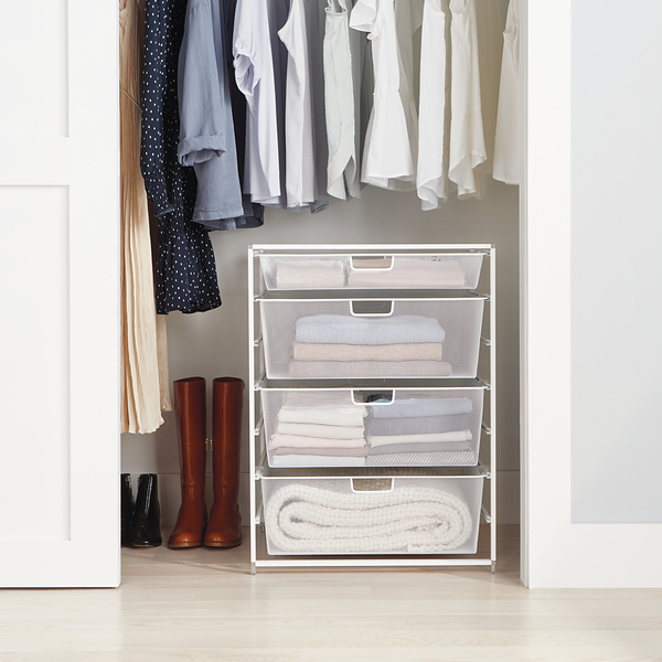  The Container Store Elfa Narrow Cabinet Drawer