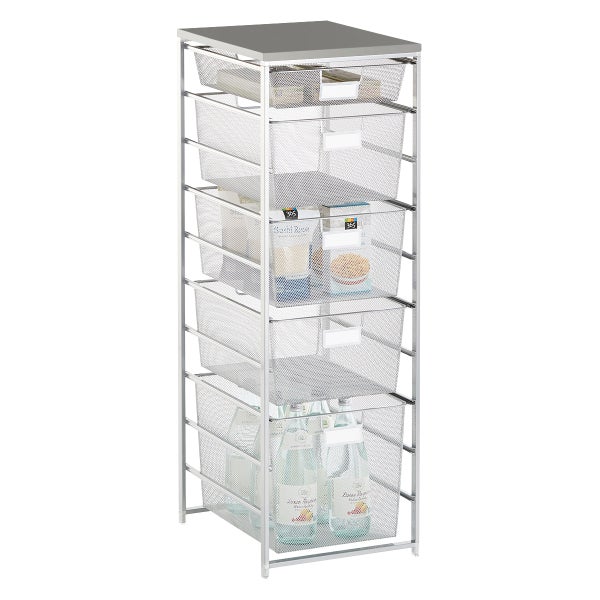 Elfa Mesh Pantry Storage The Container Store