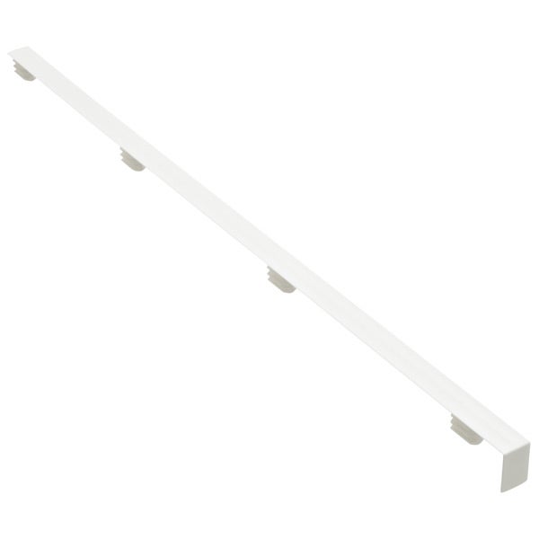 16" Elfa Center Bracket Cover White