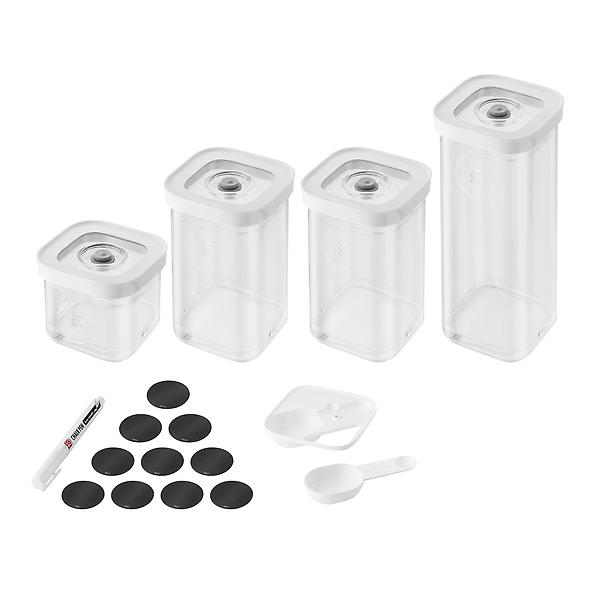Zwilling Fresh & Save Cube Box Set, 6-pc, Plastic, Airtight Dry Food Storage Container, Small Cube Set